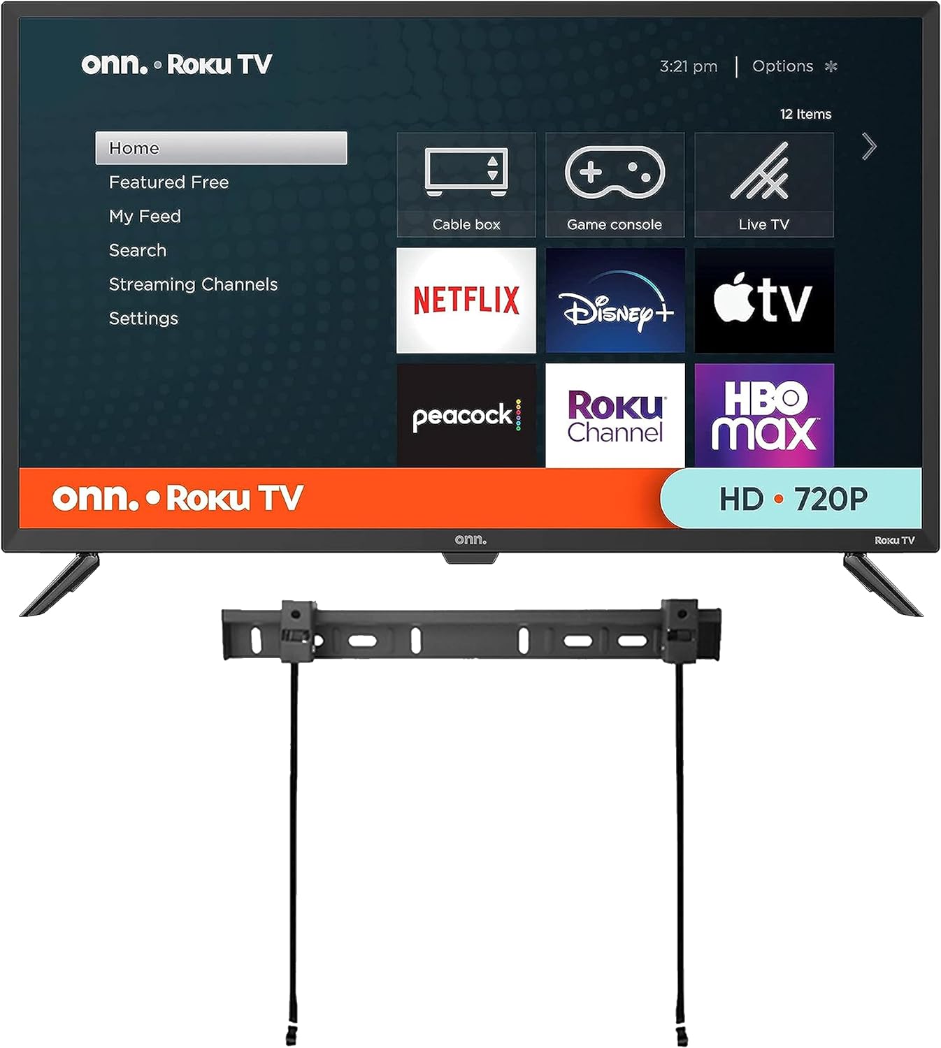 ONN 32 Roku Smart TV: Wi-Fi, Apple Home Kit | Renewed