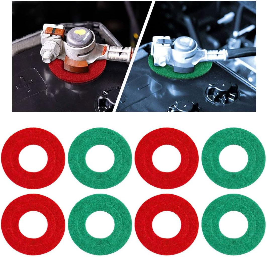 Anti-Corrosion Battery Terminal Washers Set - Protects Terminals!