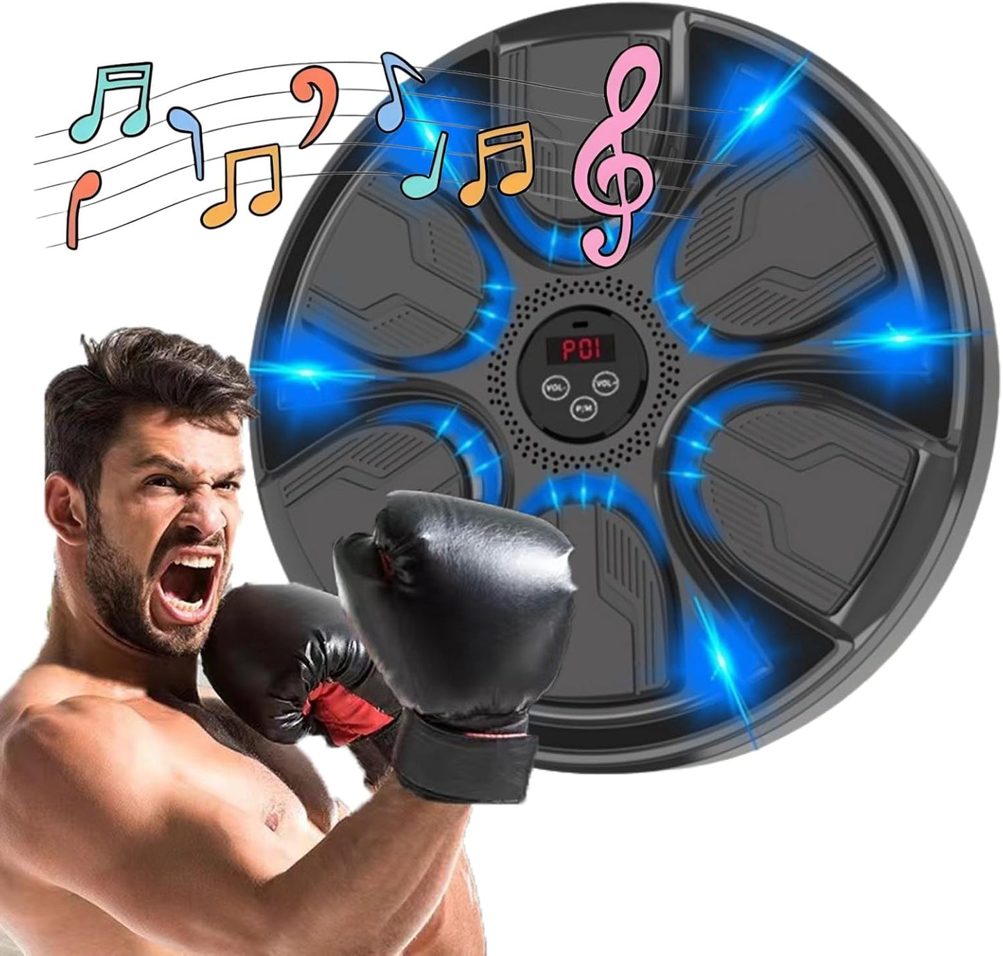 Interactive LED Boxing Trainer for Ultimate Home Workouts