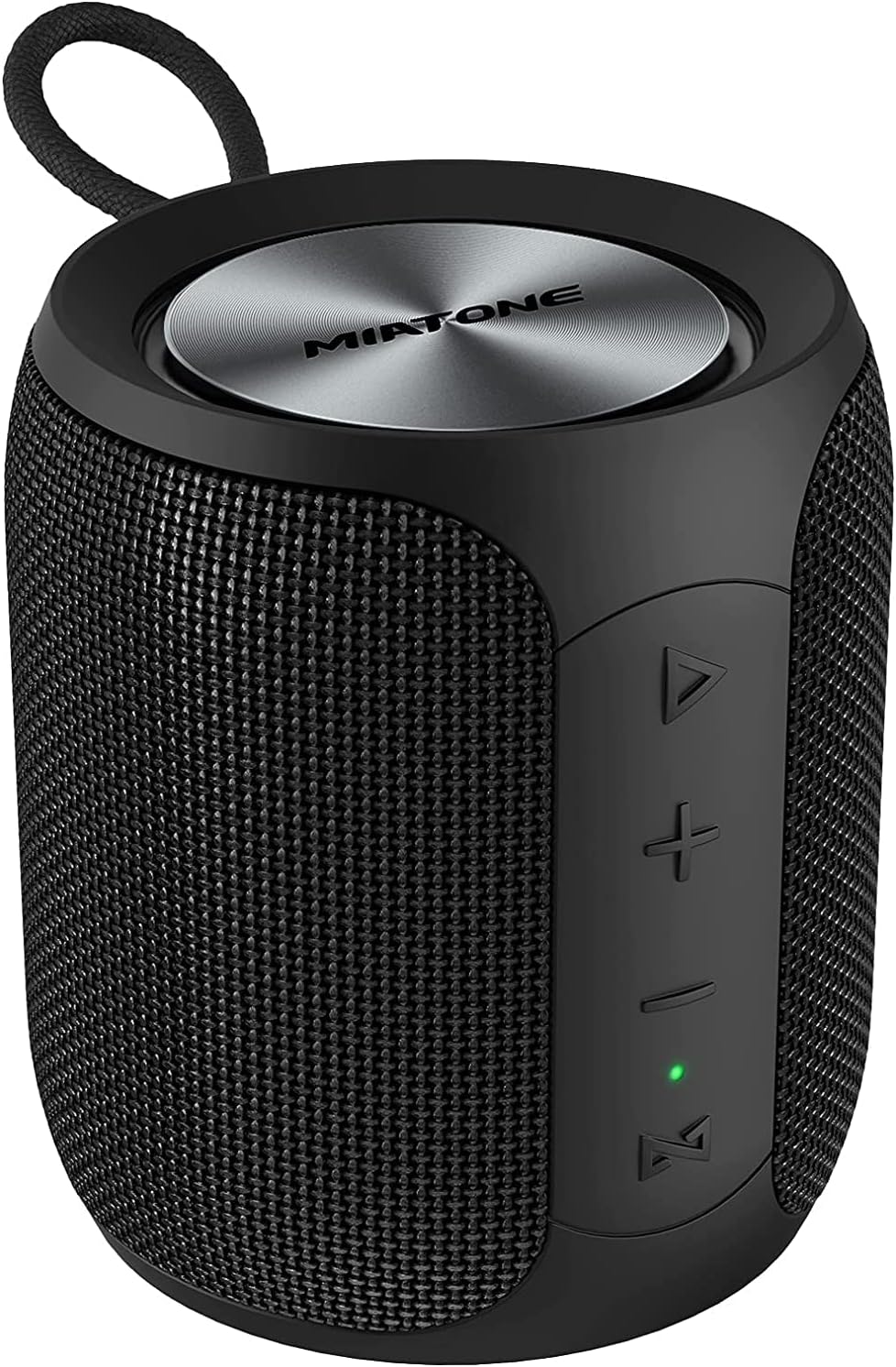 16W Waterproof Bluetooth Speaker - Deep Bass, Portable, Black