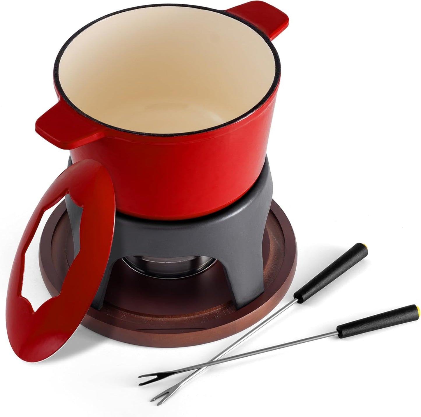 Swissmar Sierra Cast Iron Fondue Set for Memorable Gatherings