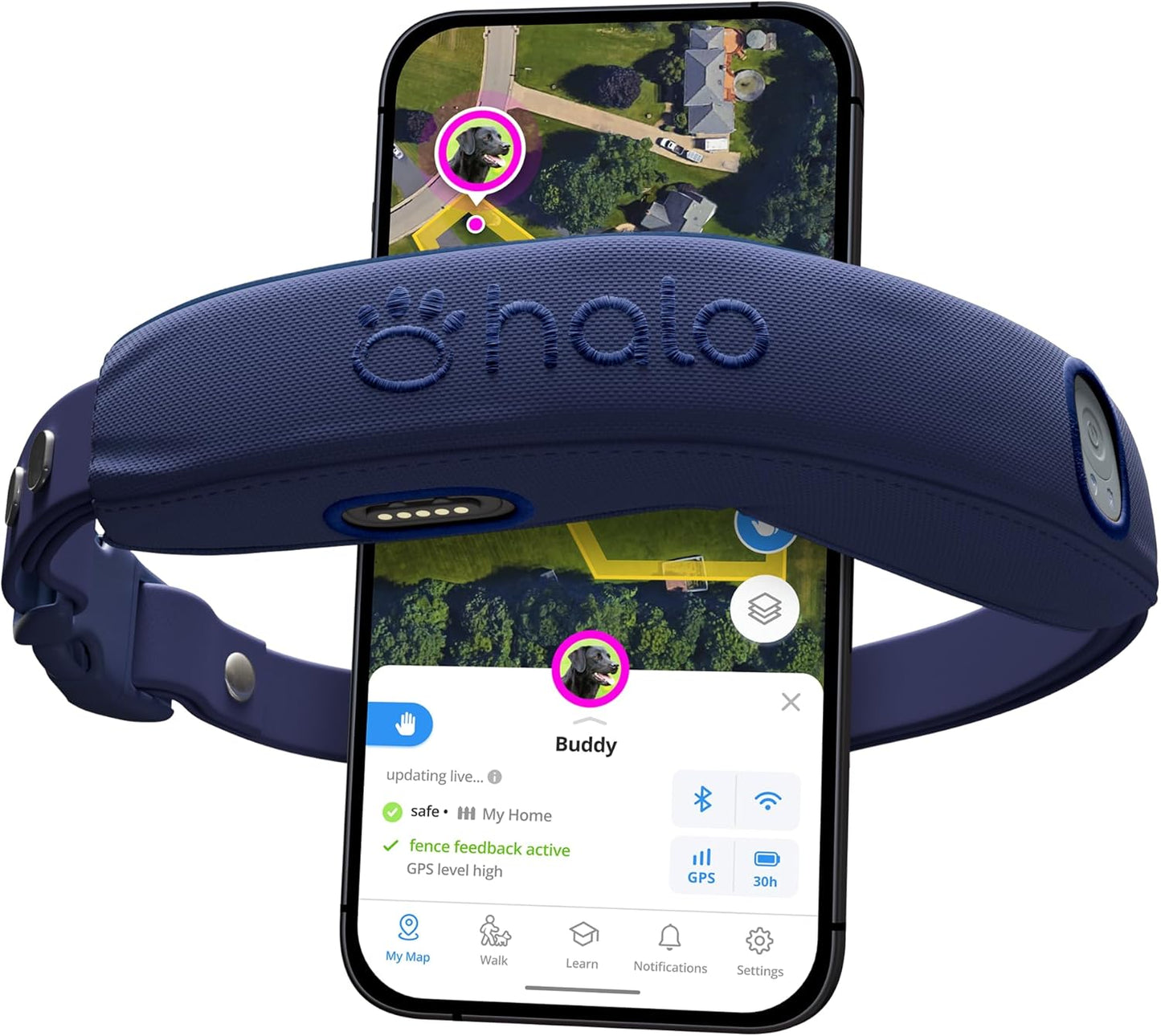 Halo Collar 4 - Real-Time GPS Fence & Training