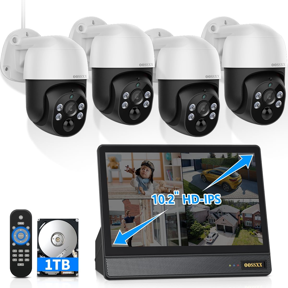 All-in-One 4K PT PoE Outdoor Wired Security Camera System Review