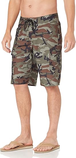Quiksilver Men's Standard Manic 22 Inch Cargo Pocket Boardshorts
