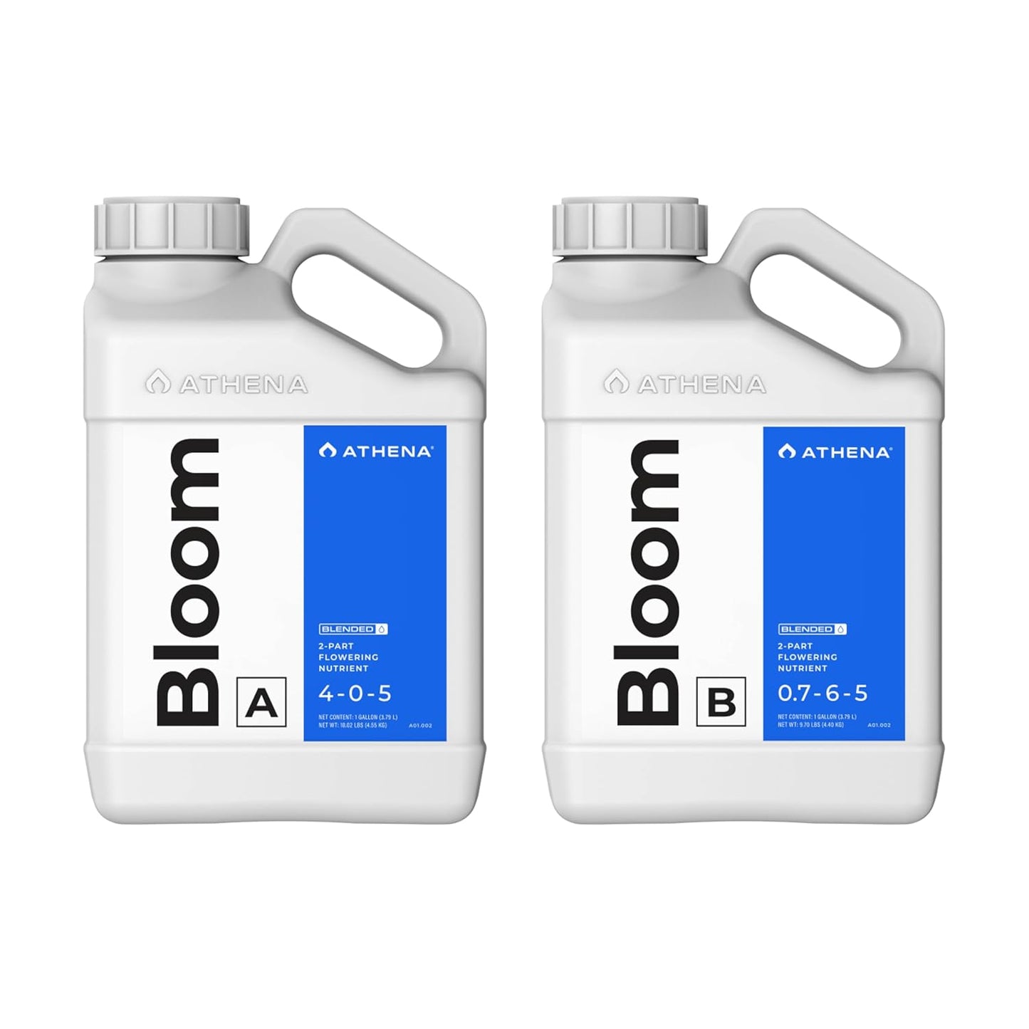 Athena Blended Bloom A&B - Premium Hydroponic Nutrients for Plants