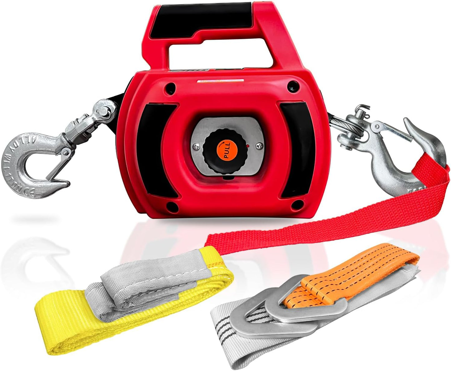 Portable Drill Winch 1000LBS for Easy Towing and Handling
