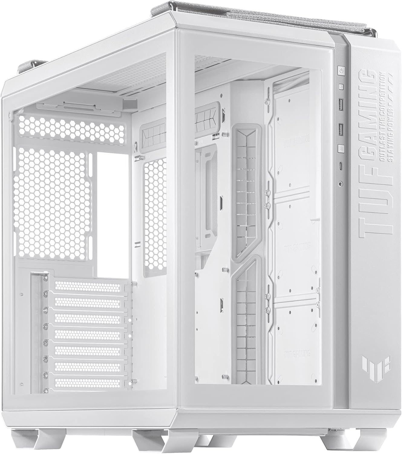 ASUS TUF Gaming GT502 White ATX Mid-Tower Case Review