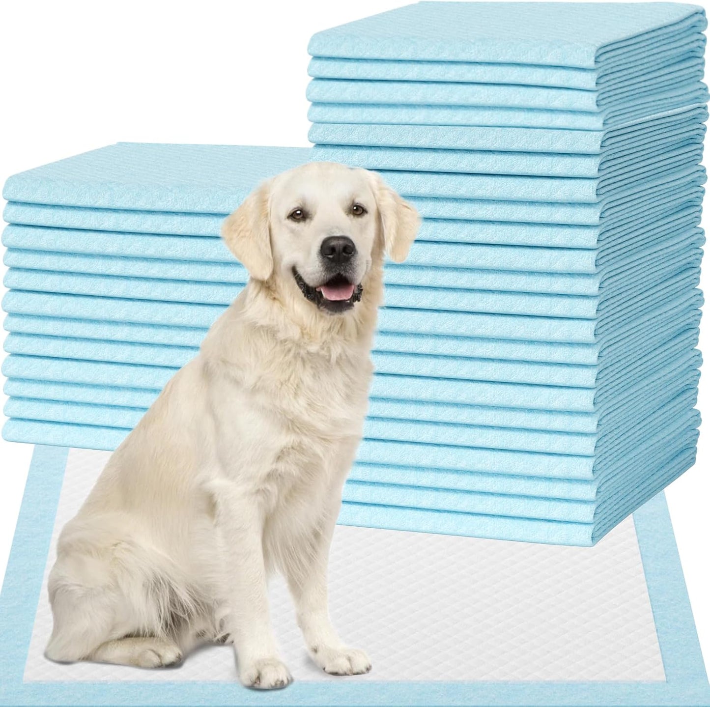 IMMCUTE Puppy Pee Pads 30x28 Inch - Extra Large Absorbent Pads