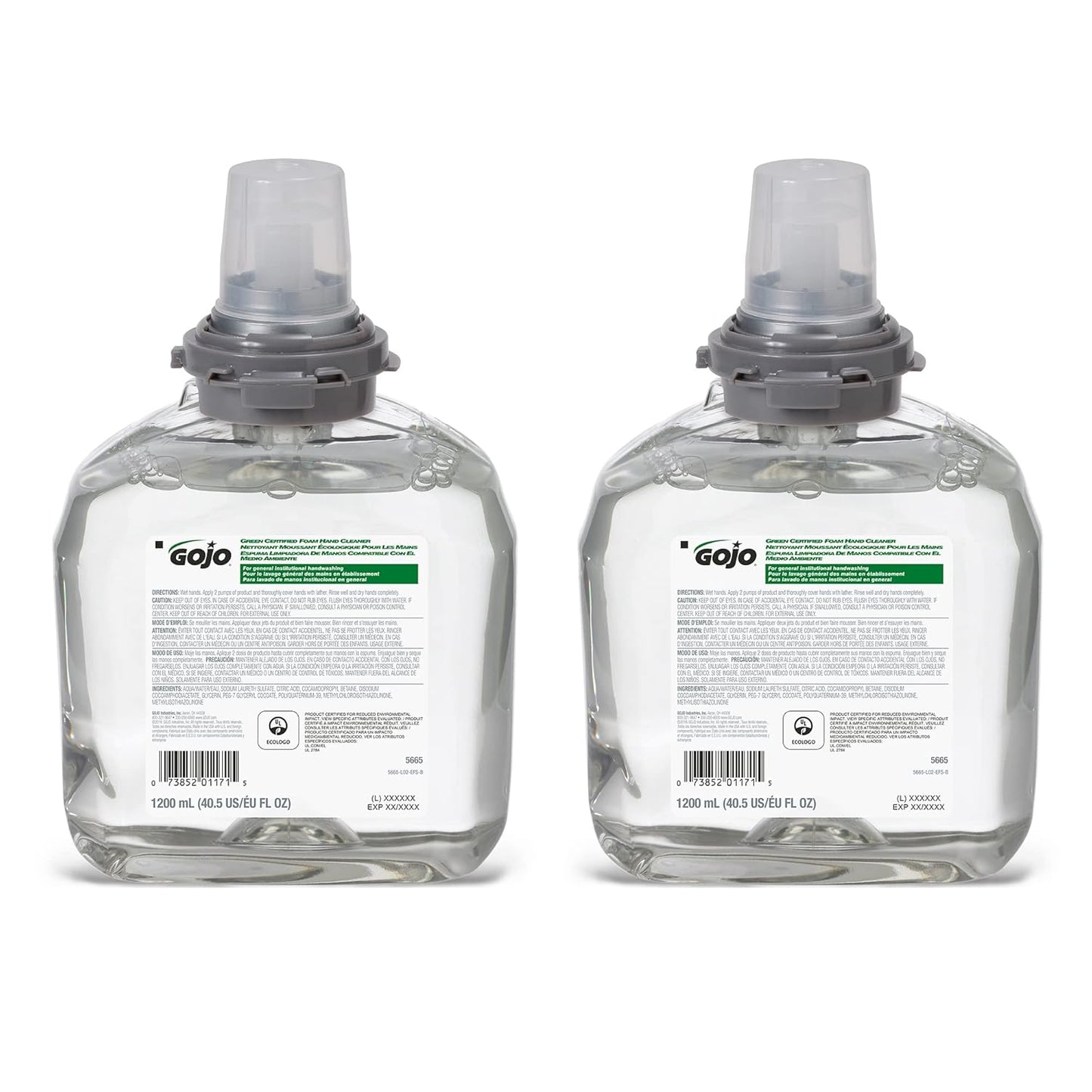 GOJO Green Certified Foam Hand Cleaner for Eco-Friendly Hygiene