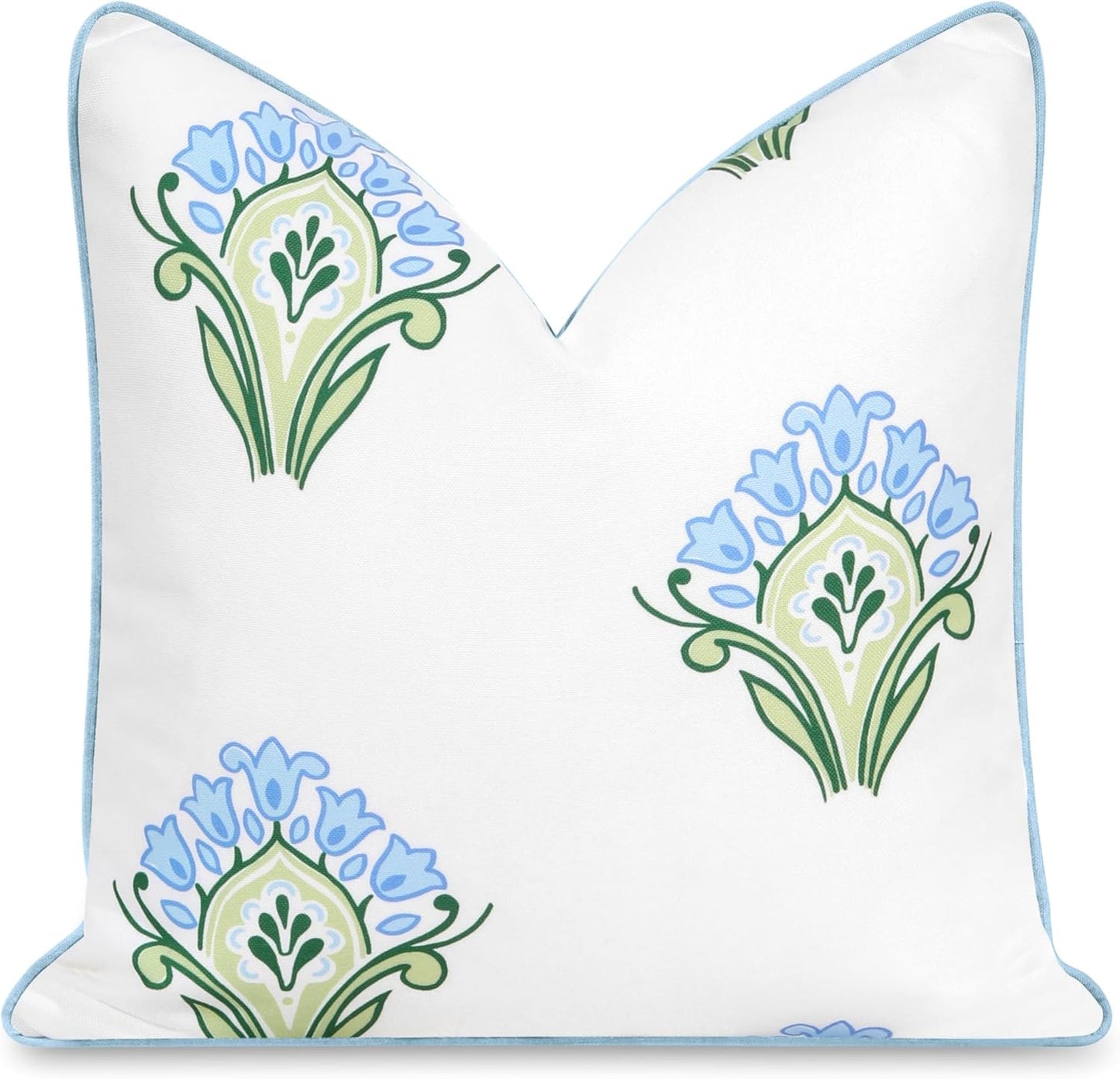 Hofdeco Premium Coastal Throw Pillow Cover for Indoor Outdoor Use
