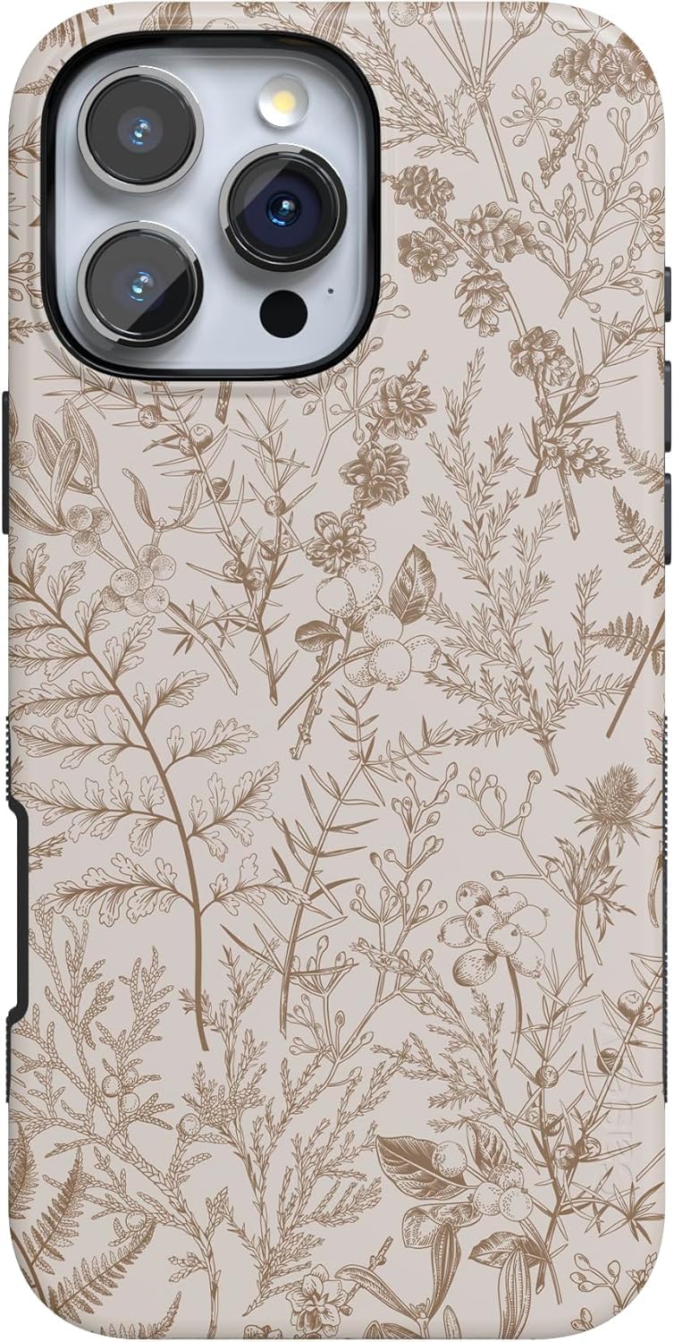 Casely iPhone 16 Pro Case - Ultra-Protective Floral Design