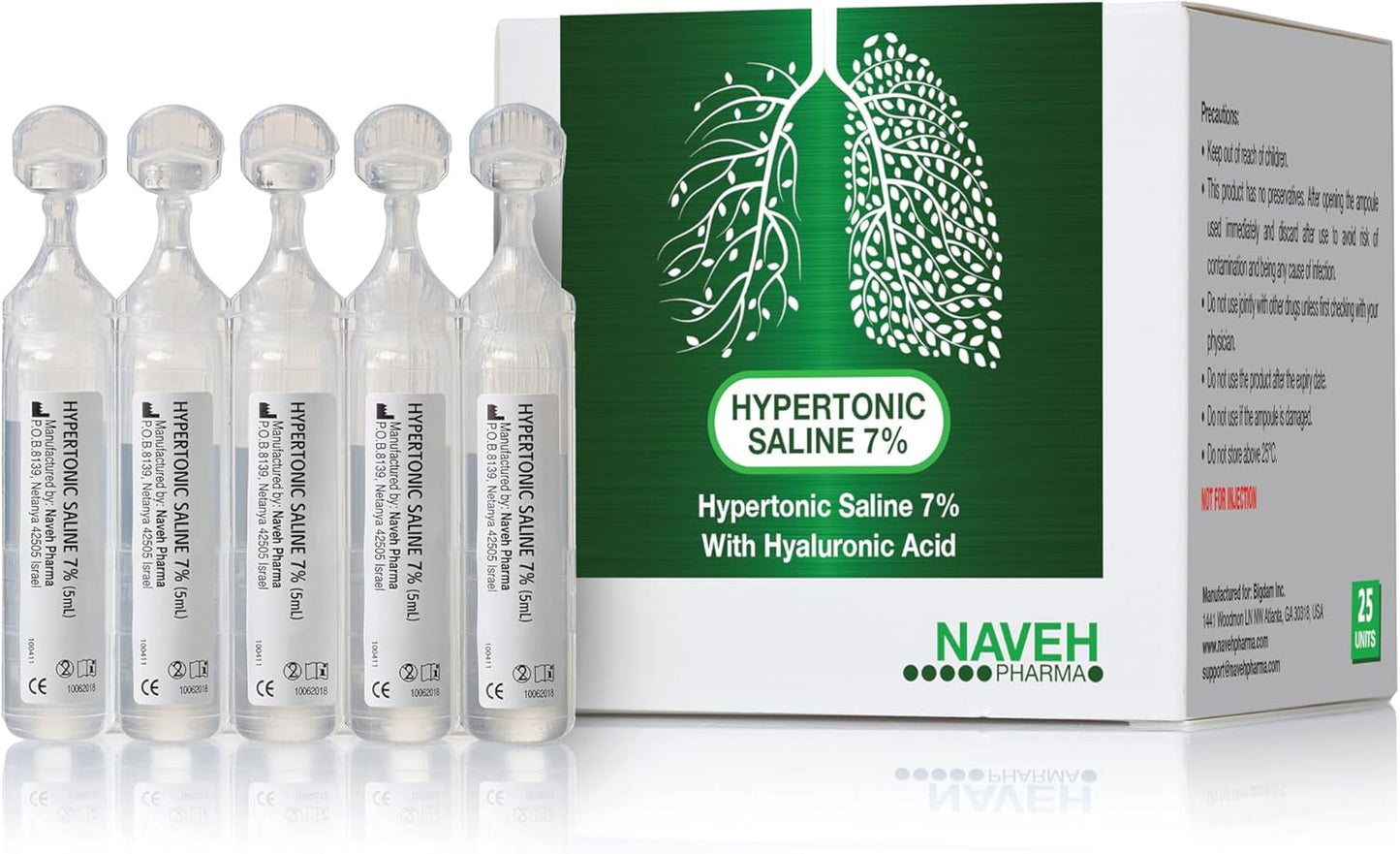 Clear Congestion with 7% Hypertonic Solution