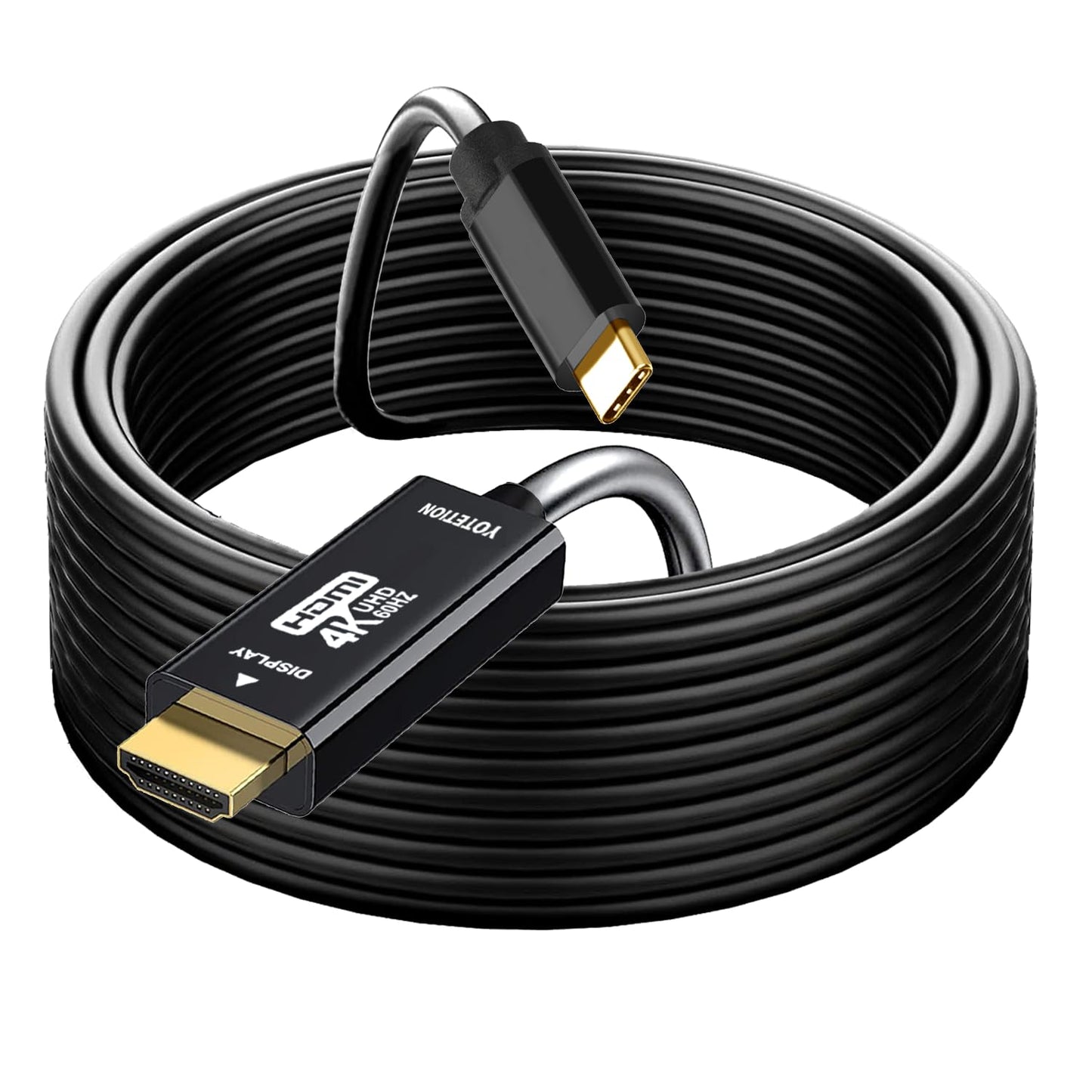 USB C to HDMI Cable 30FT 4K60HZ for High-Quality Streaming