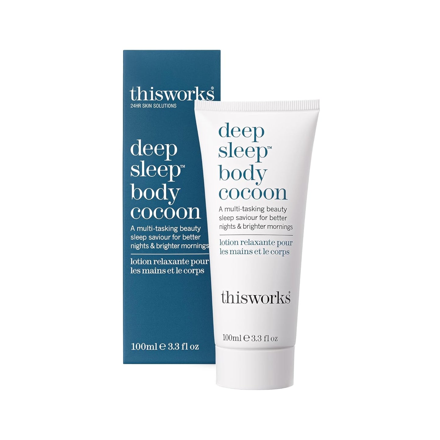 THISWORKS Deep Sleep Body Cocoon Hydrating Lotion for Relaxation