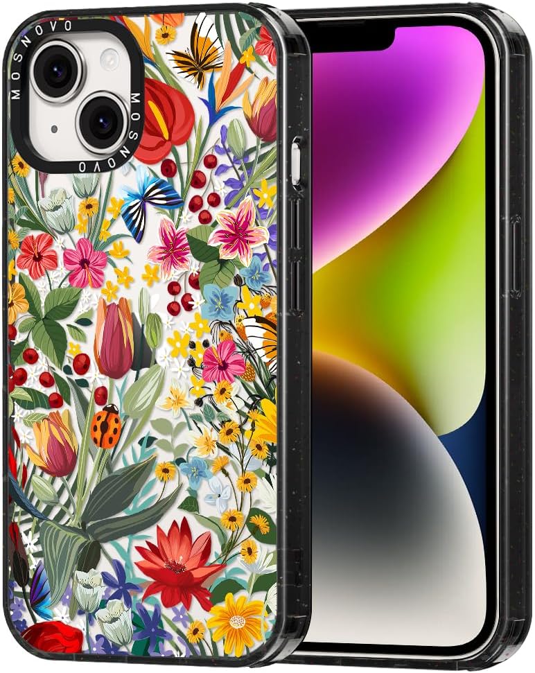 MOSNOVO iPhone 13 14 Case with 10ft Military-Grade Protection
