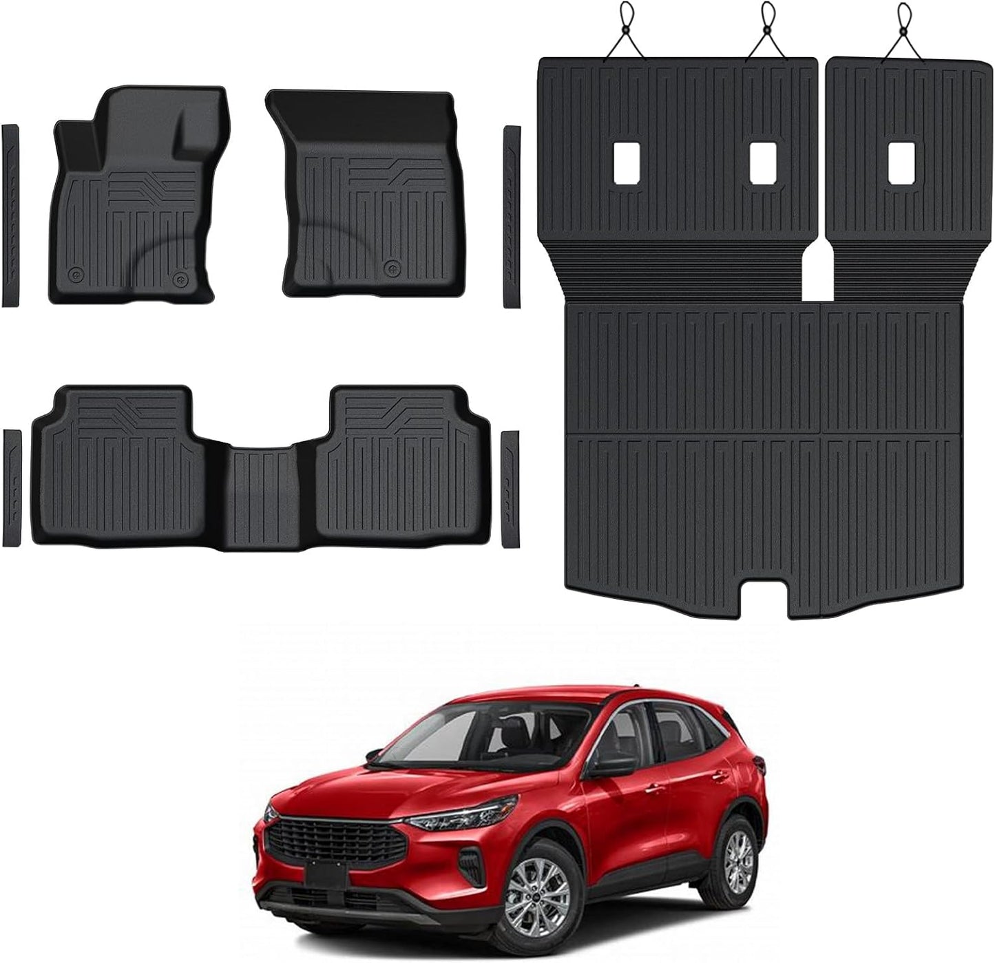 Custom Fit Floor Mats Set for Ford Escape 2020-2025 Models