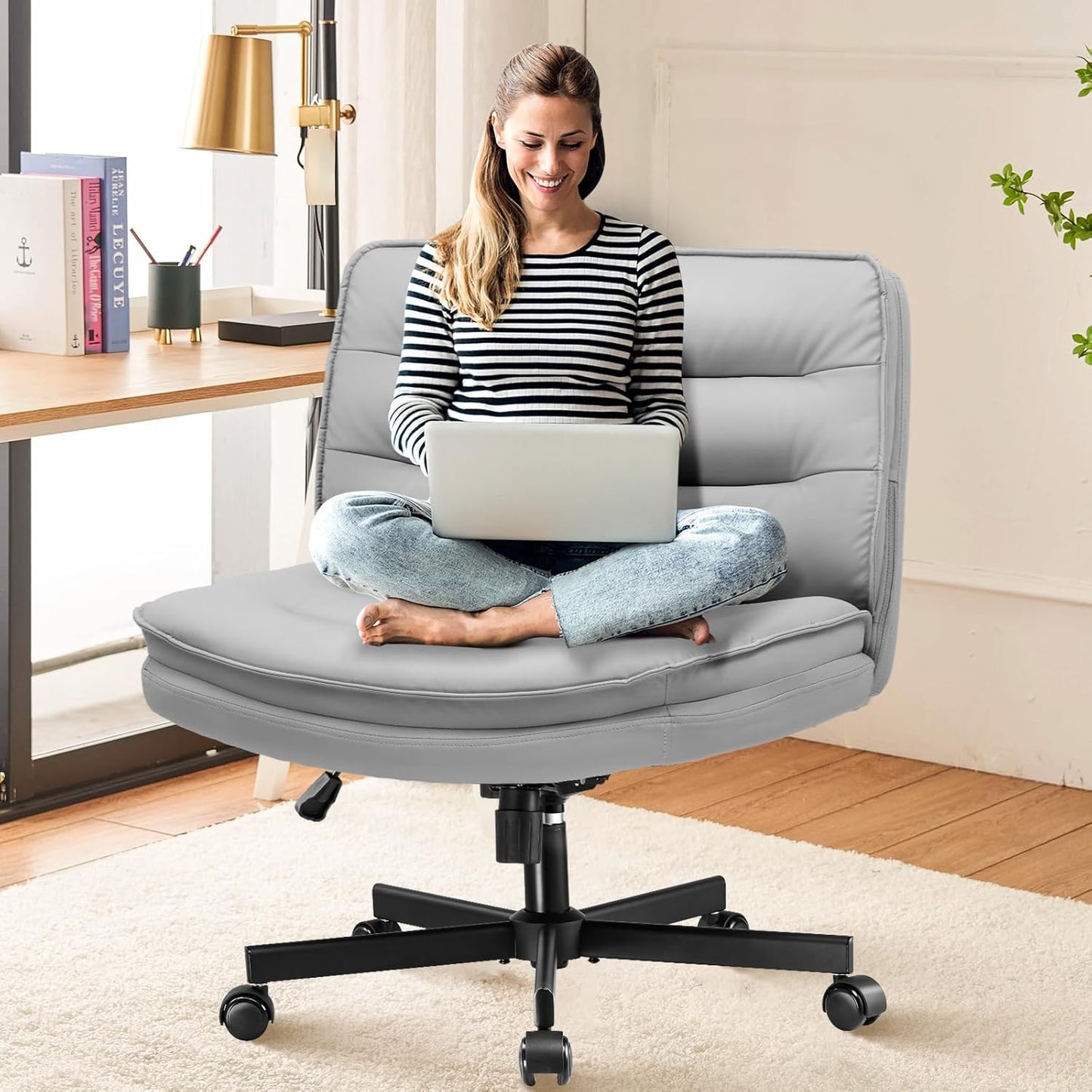 EXRACING Criss Cross Office Chair - Swivel Comfort
