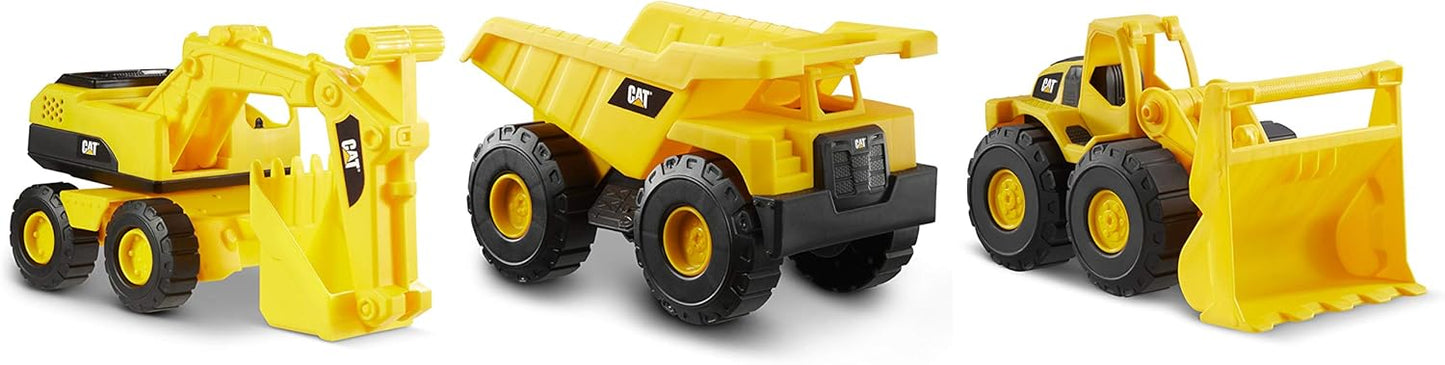 Push-Powered Construction Toy Set for Toddlers