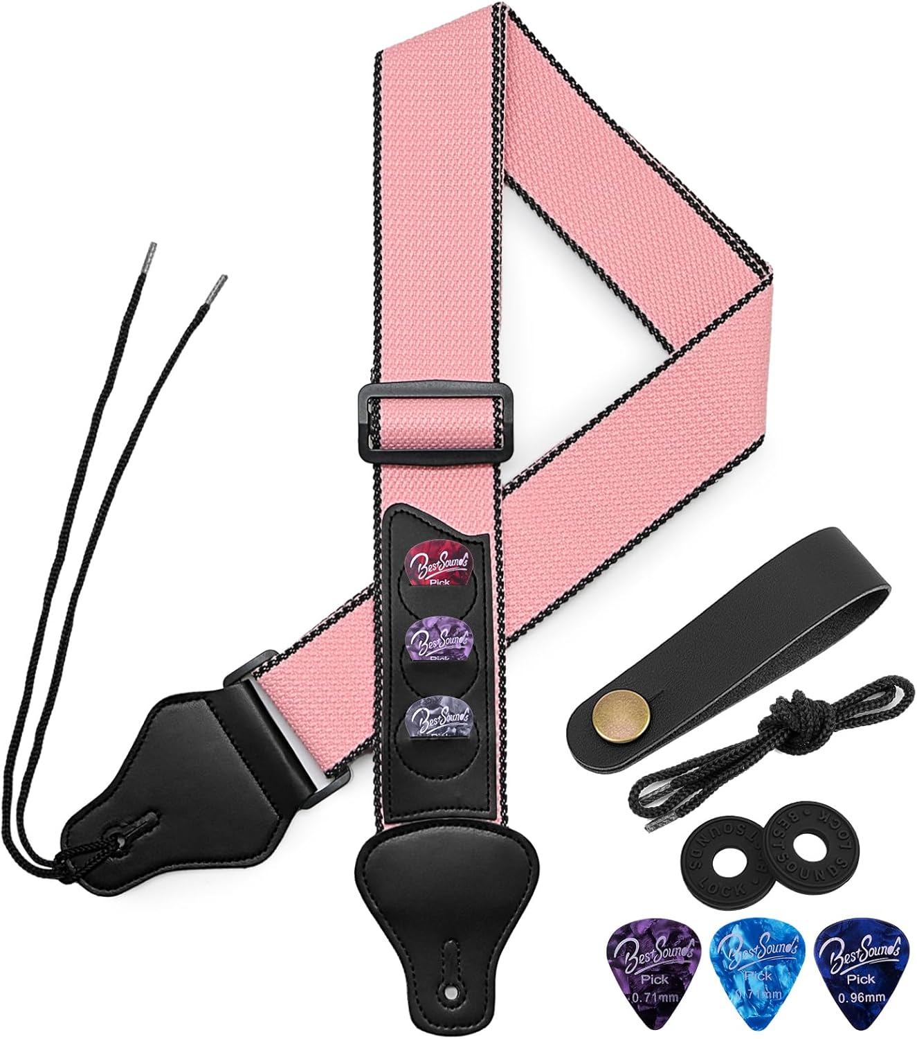Premium Leather Guitar Strap - Versatile & Stylish