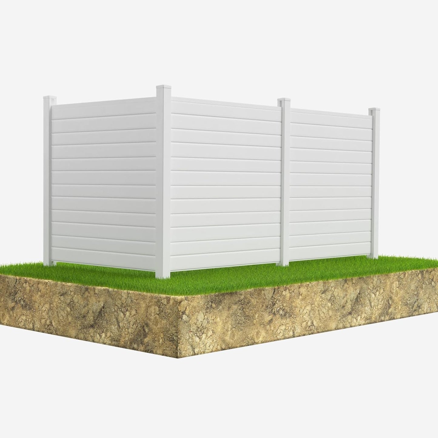 3-Pack Air Conditioner Fence Kit for Ultimate Privacy