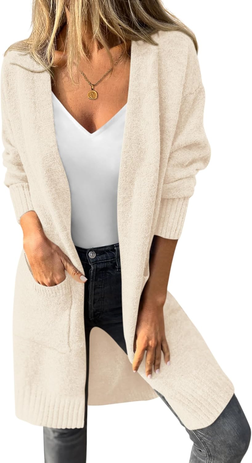 PRETTYGARDEN Women's Oversized Cardigan Sweaters for Fall 2025