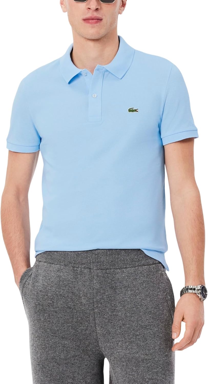 Lacoste Men's Slim Fit L12.12 Short Sleeve Pique Polo Shirt Review
