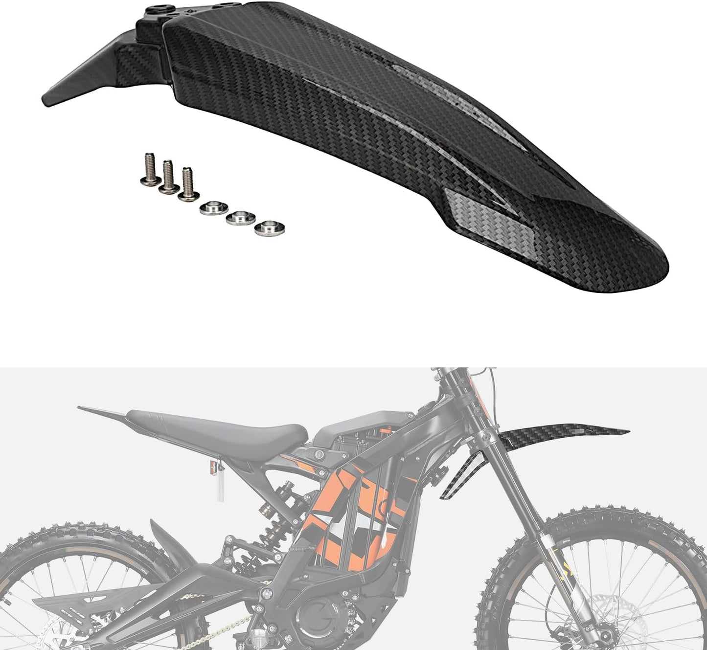 Motorcycle Front Fender Mudguard for Surron Electric Dirt Bikes