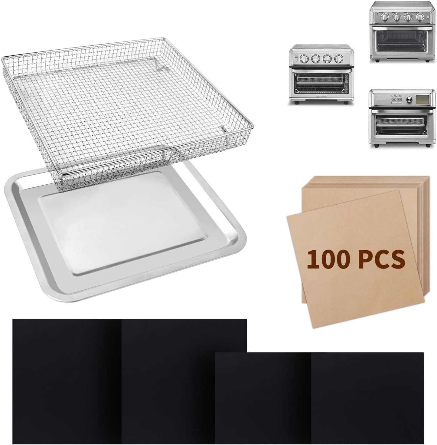 Crispier Baking Solution for Cuisinart Air Fryer