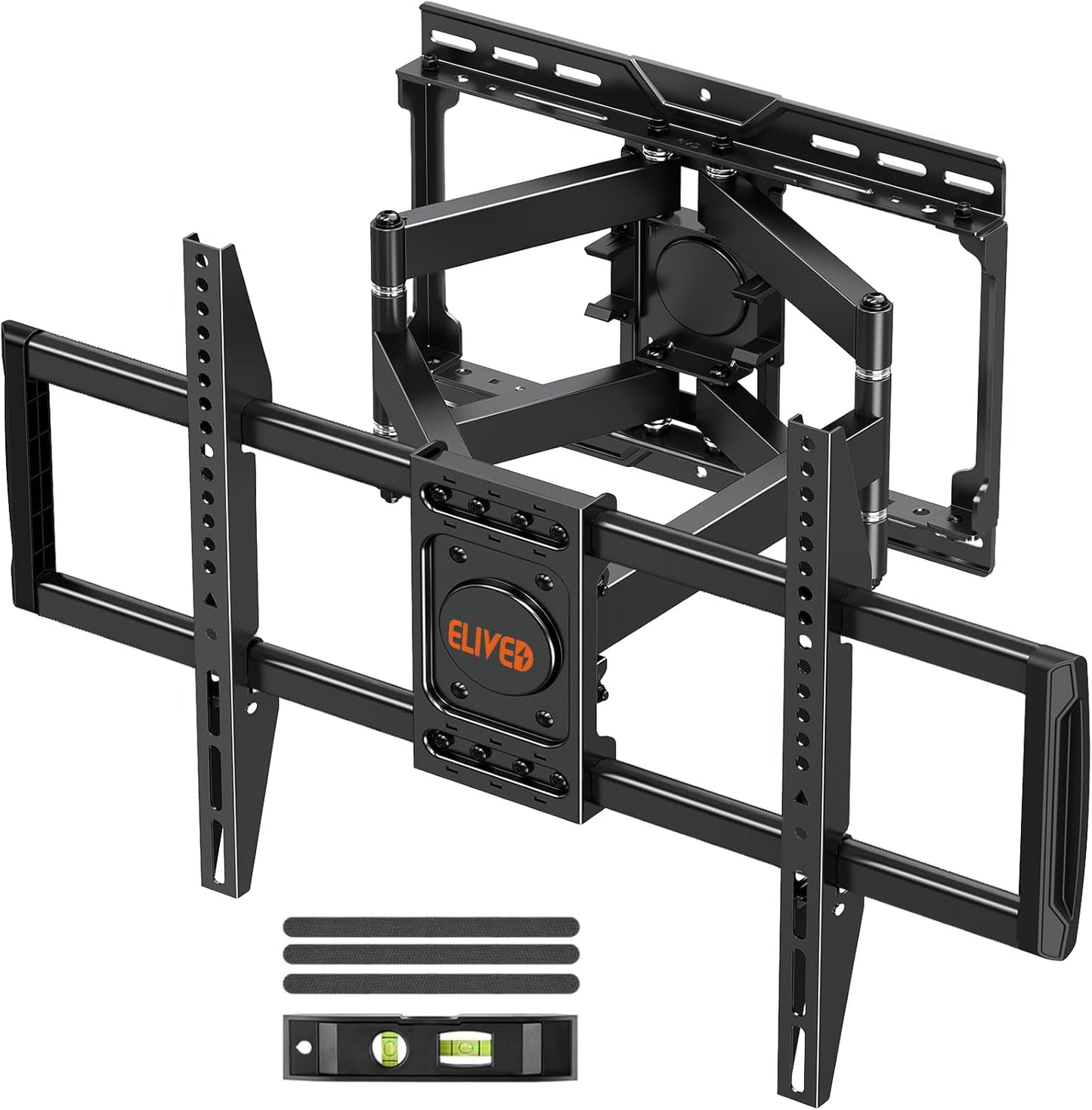 ELIVED Ultra Slim TV Wall Mount - Smooth Swivel, Full Motion, Max VESA 600x400mm