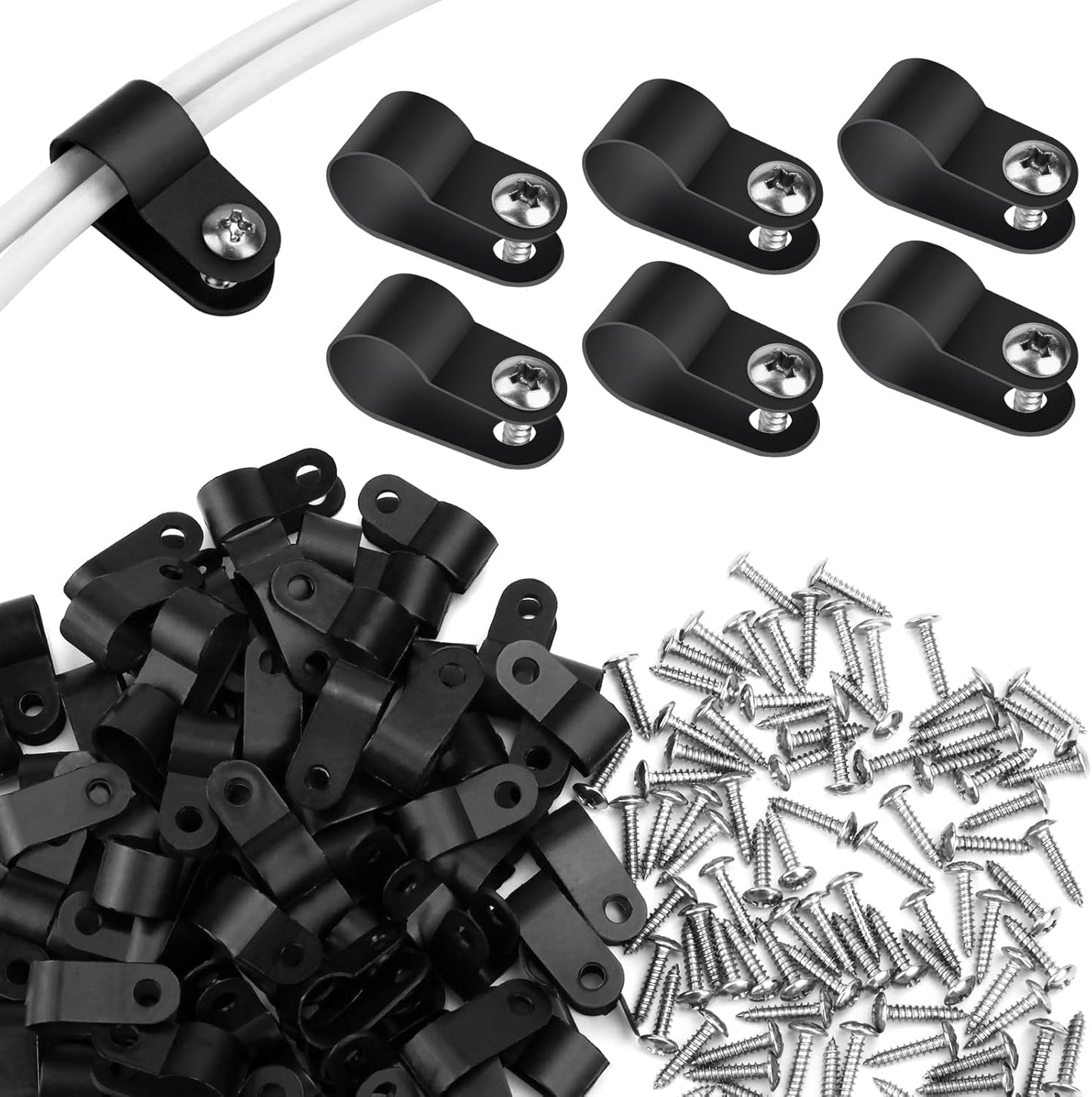 Secure Your Wires with RGBZONE R-Type Cable Clips