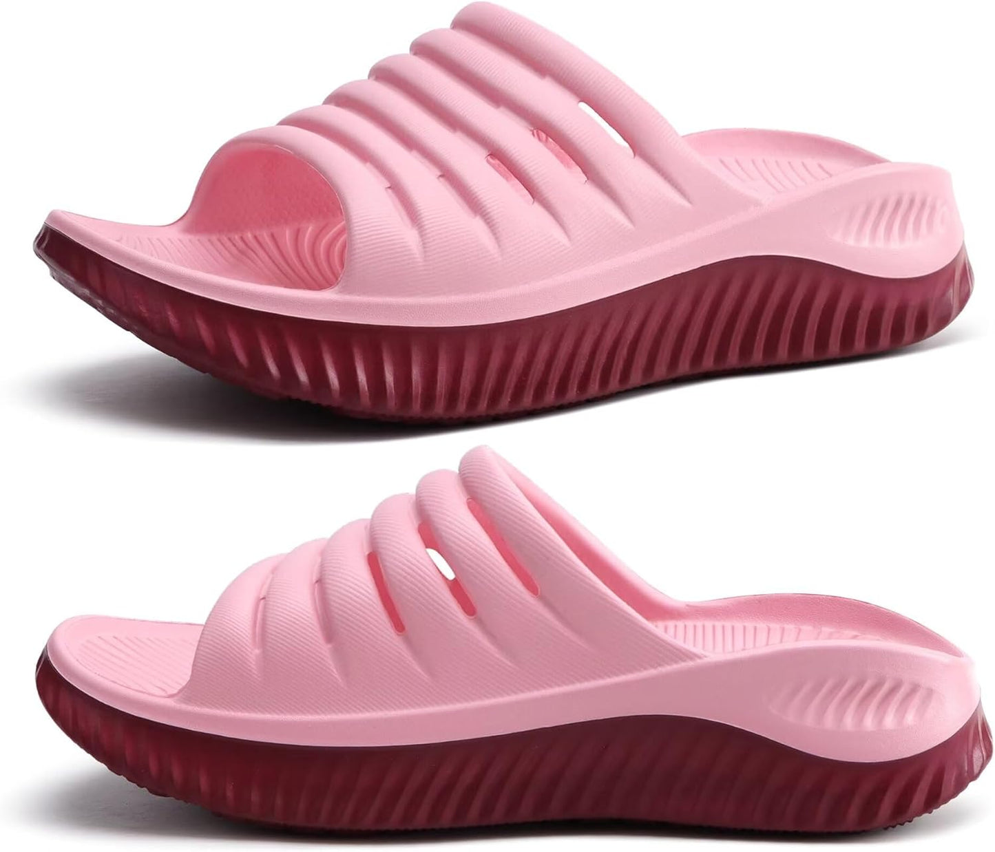 KuaiLu Womens Recovery Sandals for Plantar Fasciitis Support