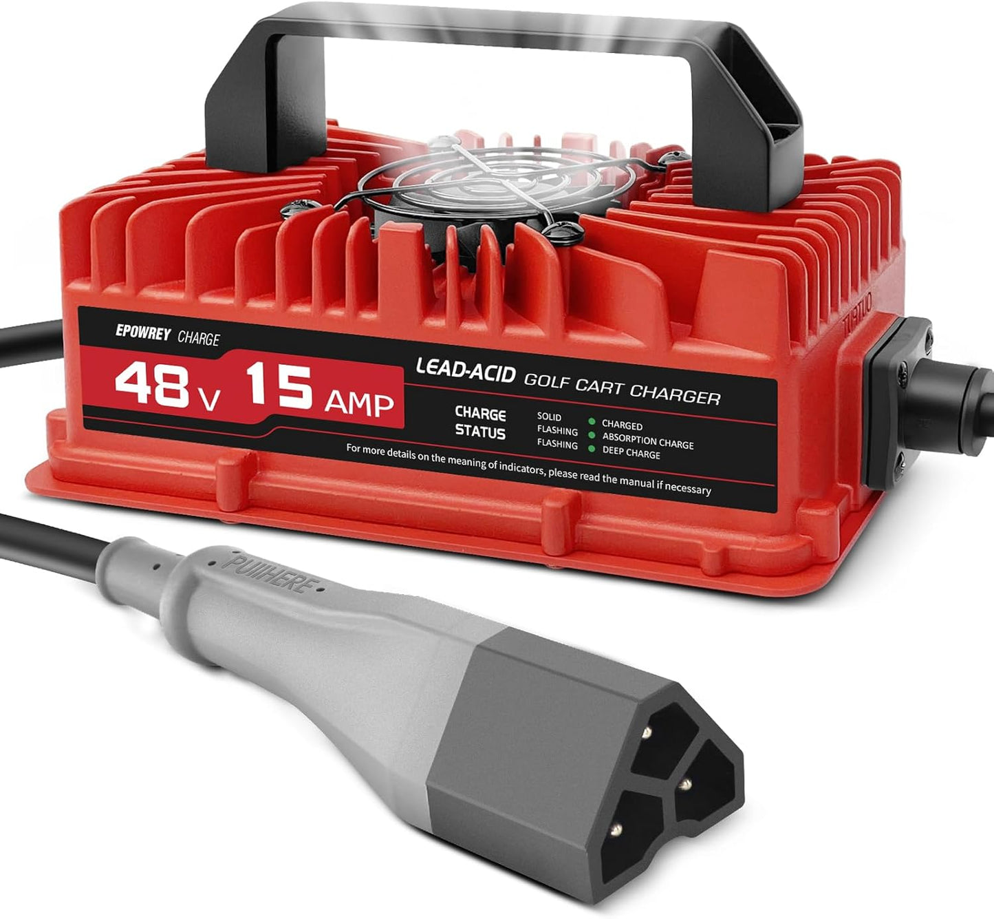 Fast Charging 48V Golf Cart Charger - EPOWREY