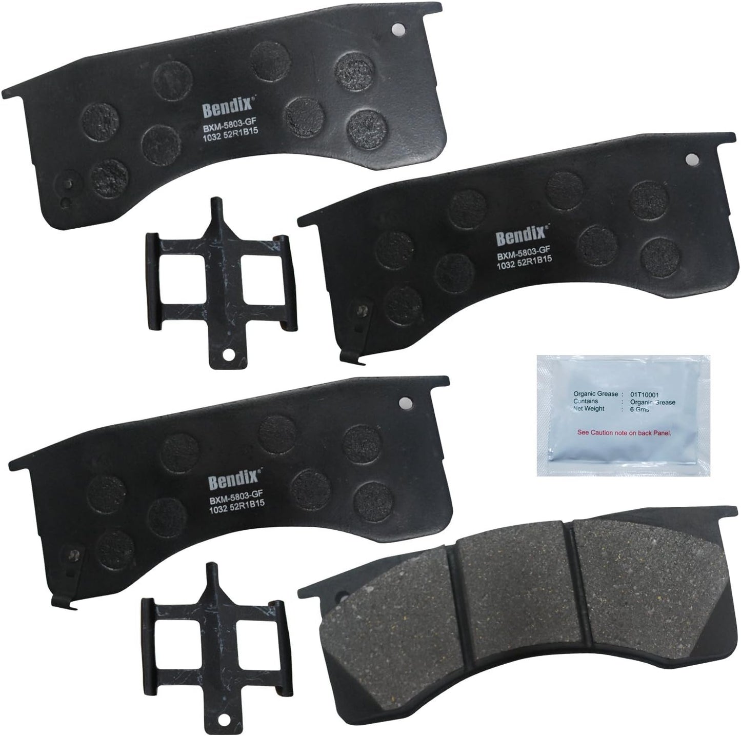 Bendix Fleet Metlok MKD1032FM Semi-Metallic Brake Pads Review