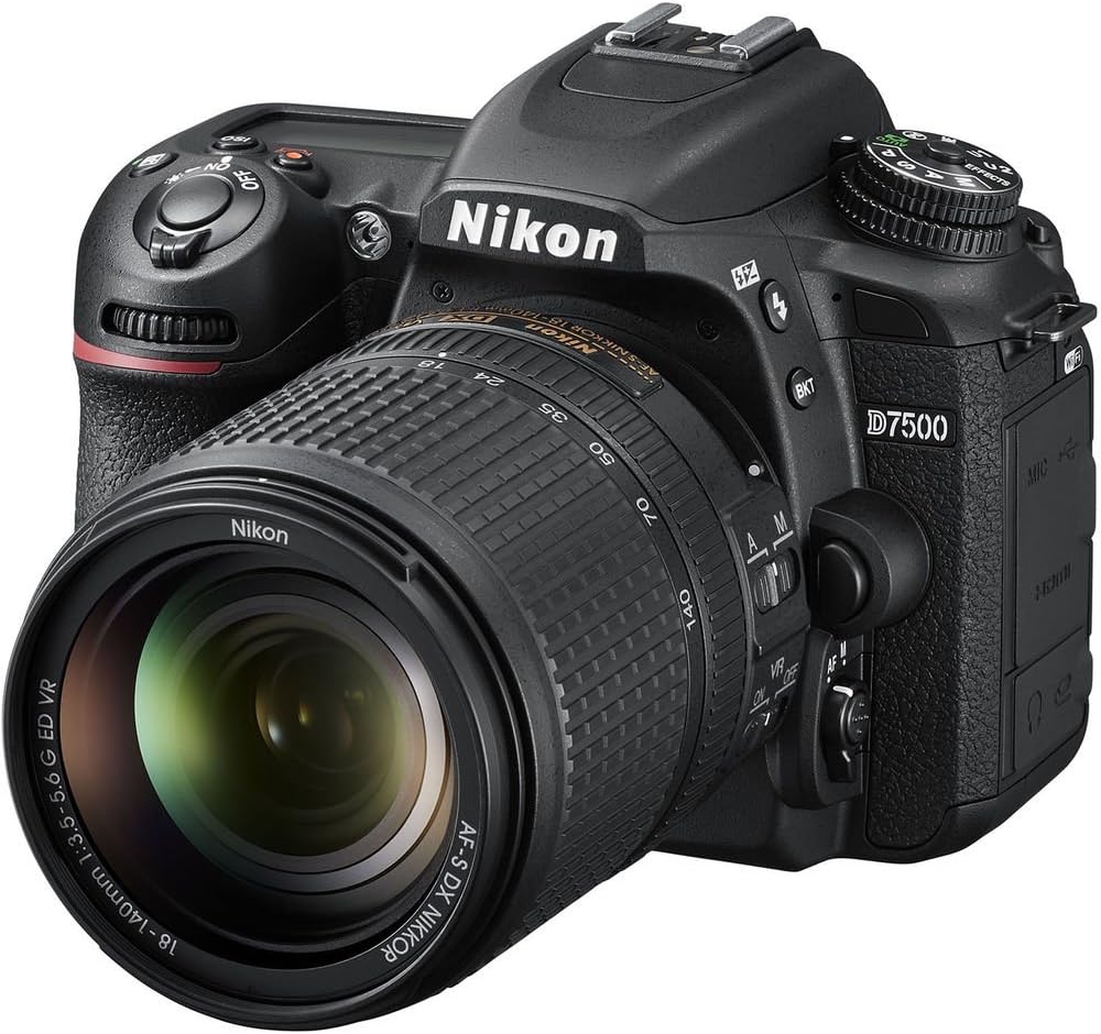 Nikon D7500 20.9MP DSLR Camera with Versatile 18-140mm Lens