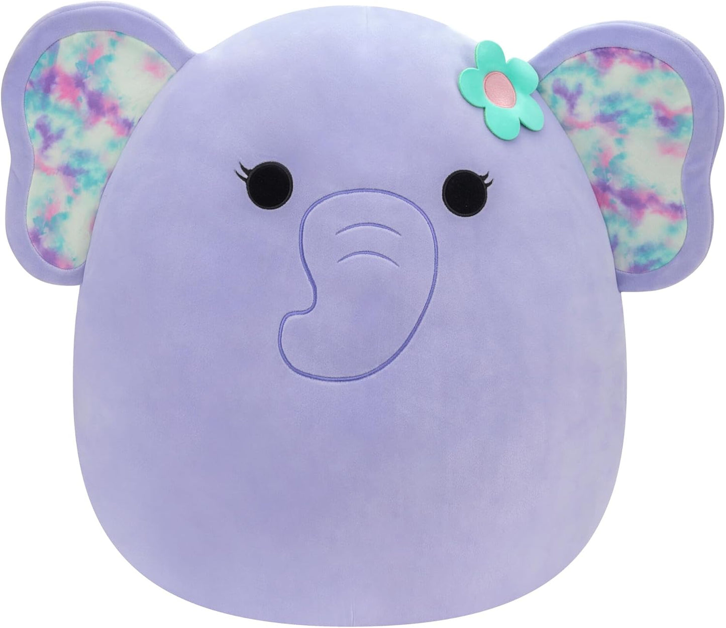 Squishmallows Original 20-Inch Anjali Purple Elephant Plush Toy