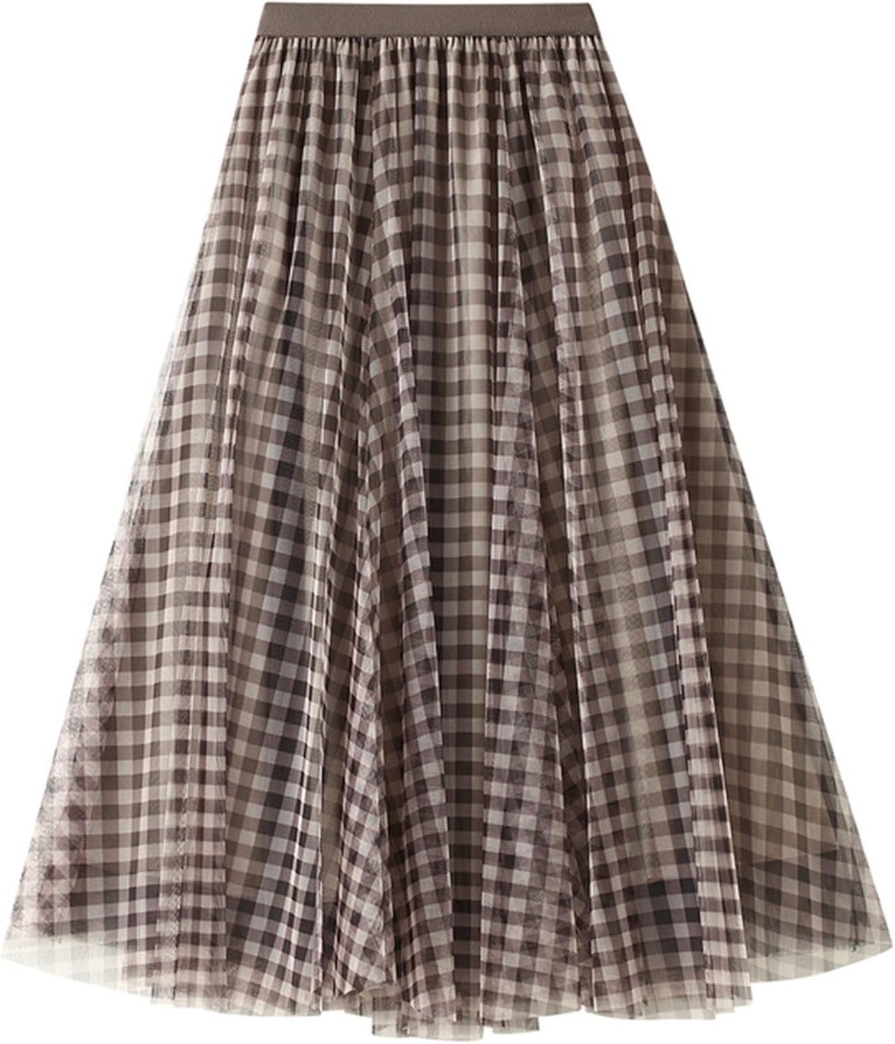Dirholl Women's A-Line Fairy Patterned Midi Skirt for All Occasions