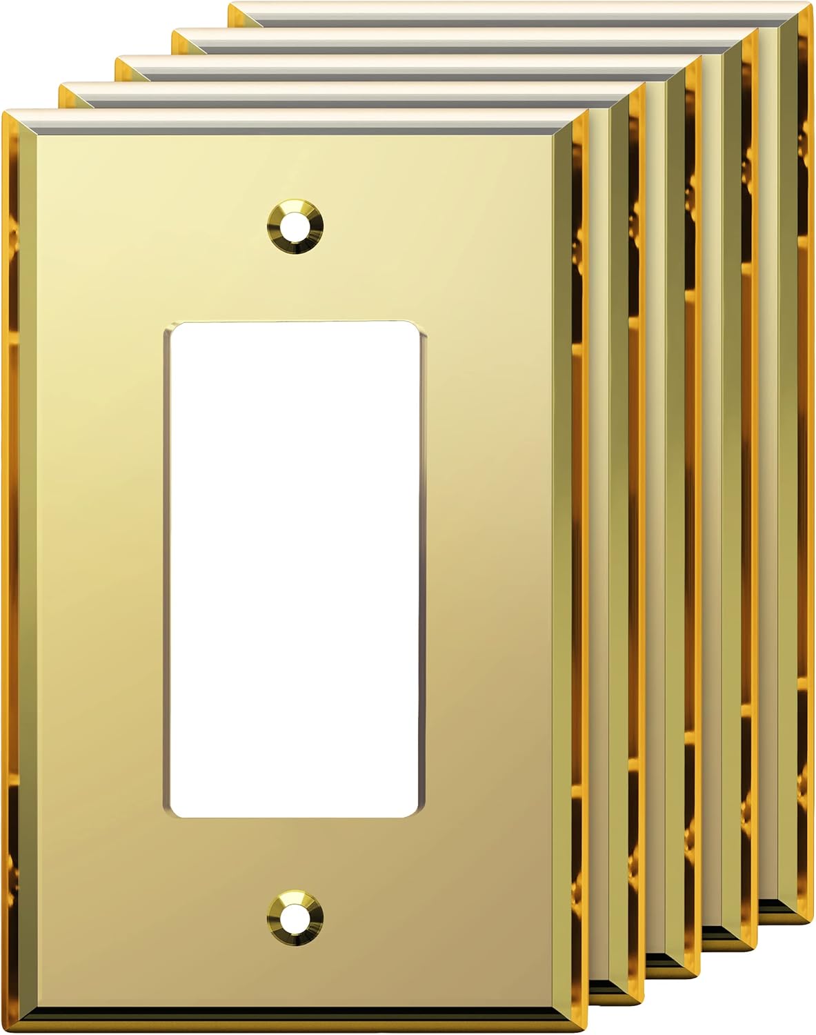 LIDER Reflective Acrylic Decorator Wall Plate for Stylish Spaces
