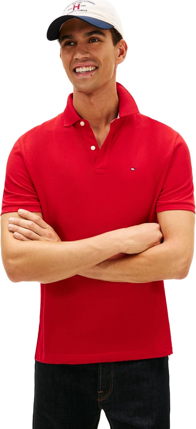 Tommy Hilfiger Men's Short Sleeve Cotton Pique Polo Shirt Review