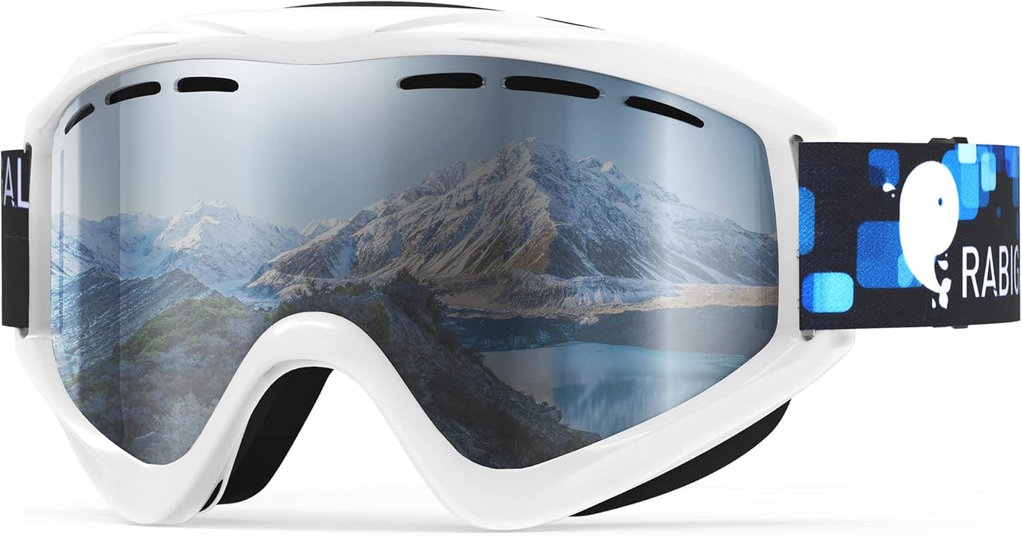 RABIGALA Ski Goggles - Clear Vision & UV Protection