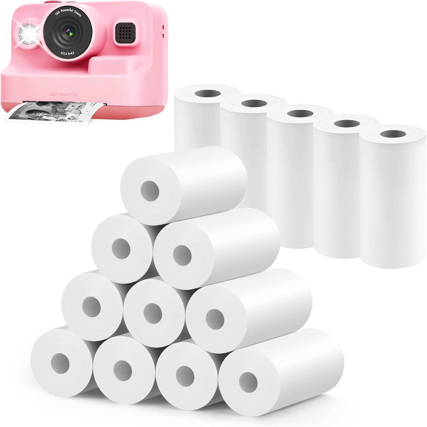 HD Kidizoom Camera Print Paper Refill - 15 Rolls