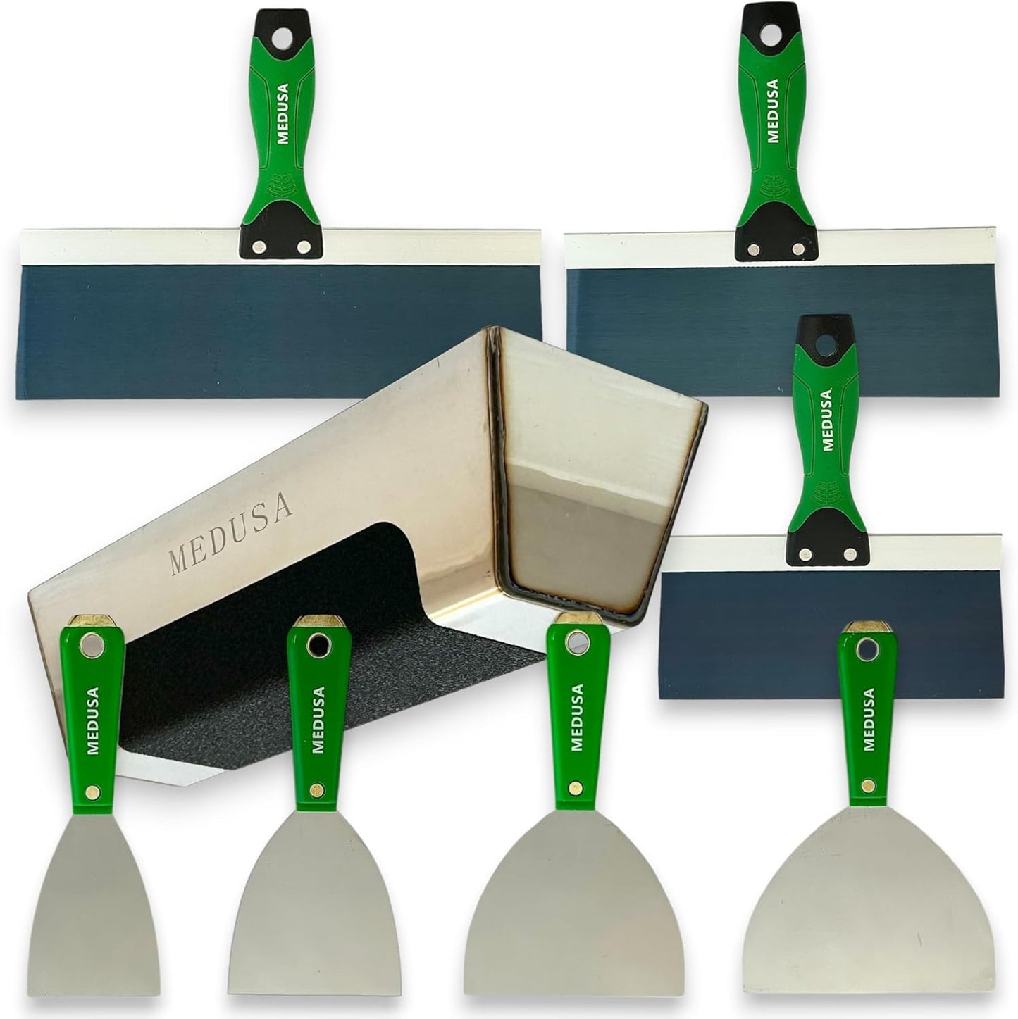 Medusa's Carbon and Blue Steel Drywall Taping Knife Set Review