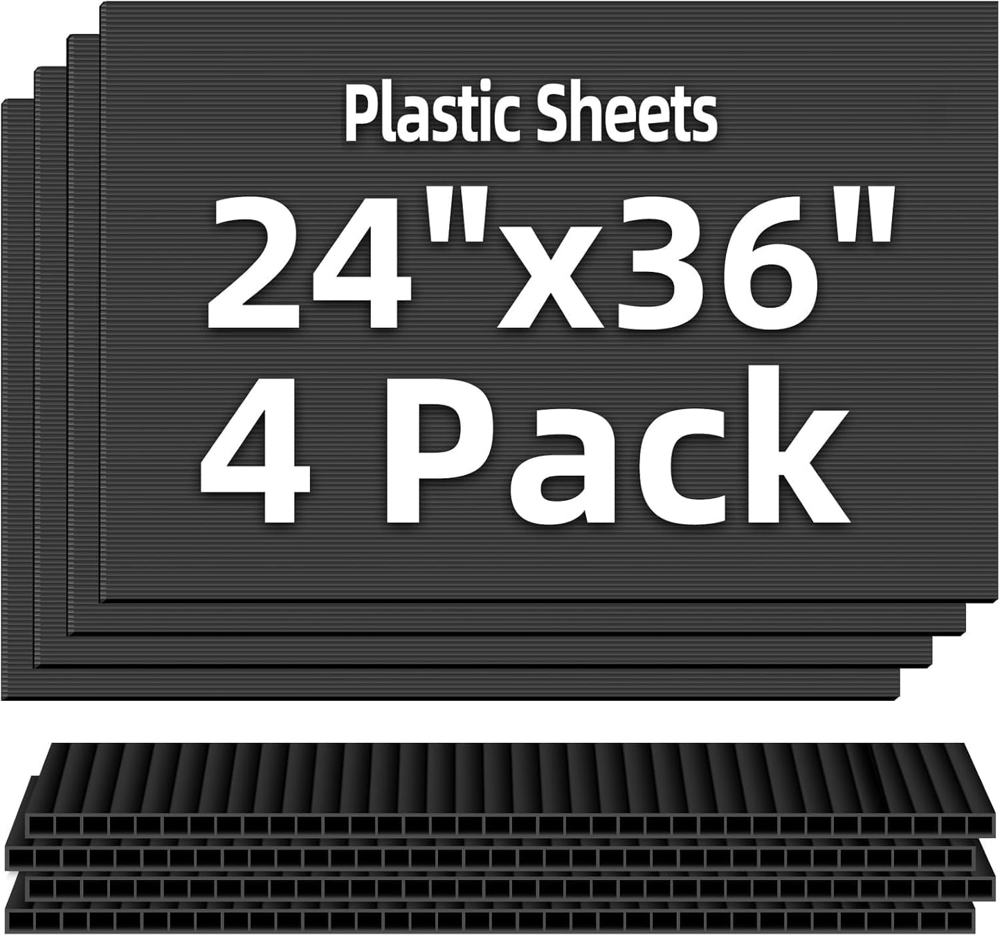 Plastic Sheets 24in x 36in for Lawn Signs and Creative Displays