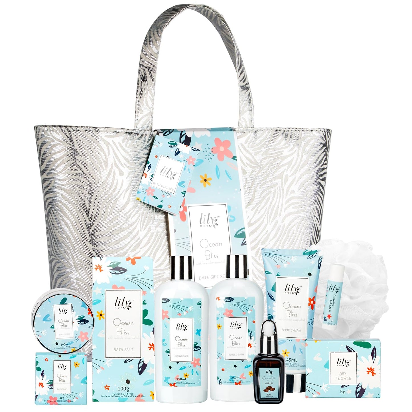 XXXL Bag Spa Gift Set for Women - Luxury Bath and Body Kit