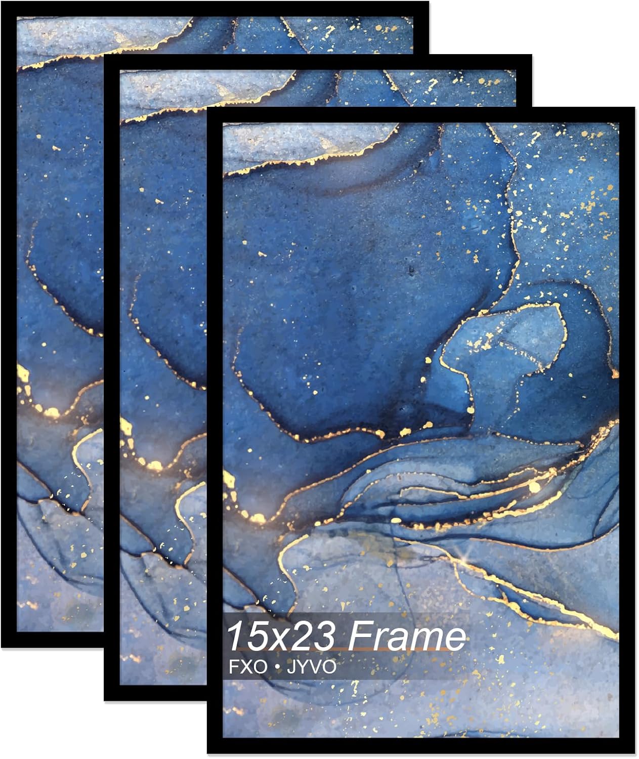15x23 Picture Frame Set of 3 for Stunning Wall Displays