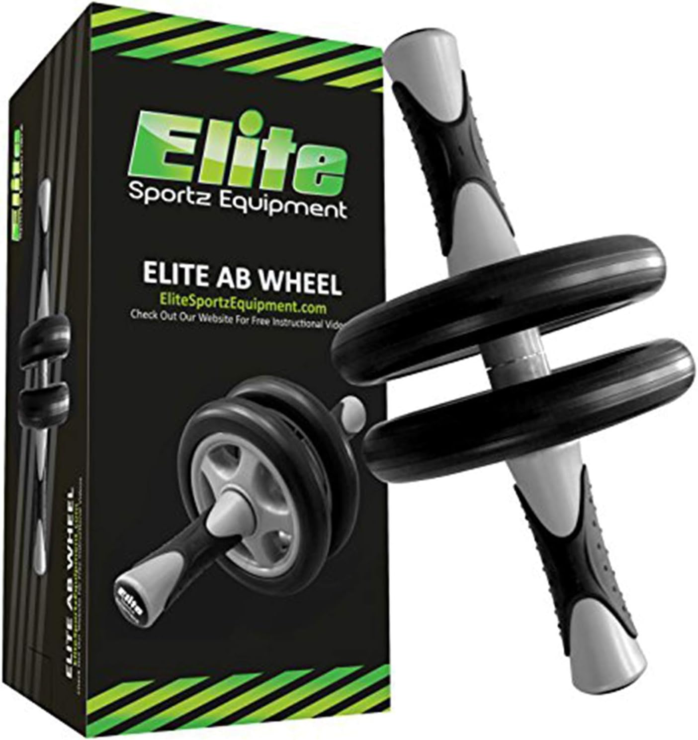 Elite 2-Wheel Ab Roller - Core Strength Trainer