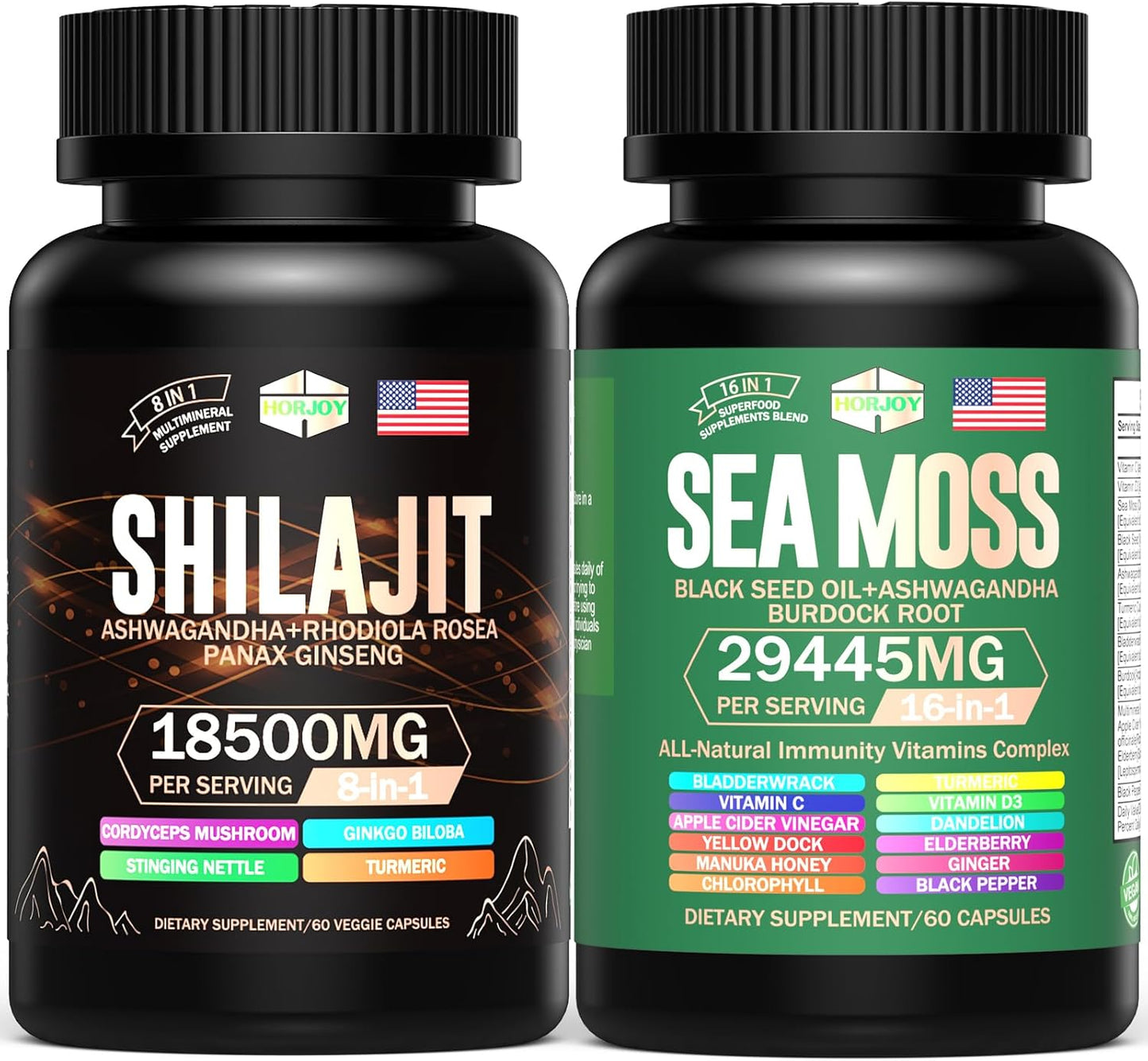 Sea Moss & Shilajit Multivitamin Bundle for Optimal Health