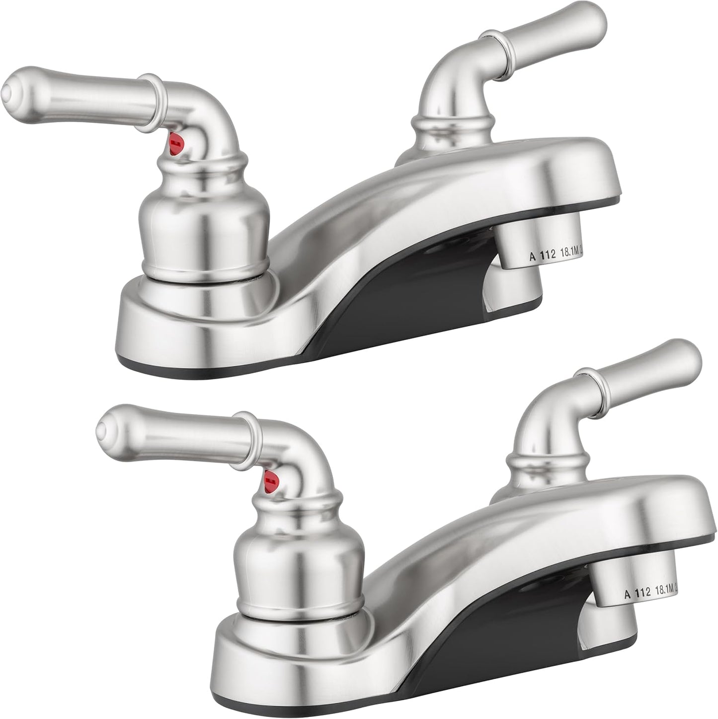 Elegant Pacific Bay Lynden Bathroom Sink Faucet - 2 Pack