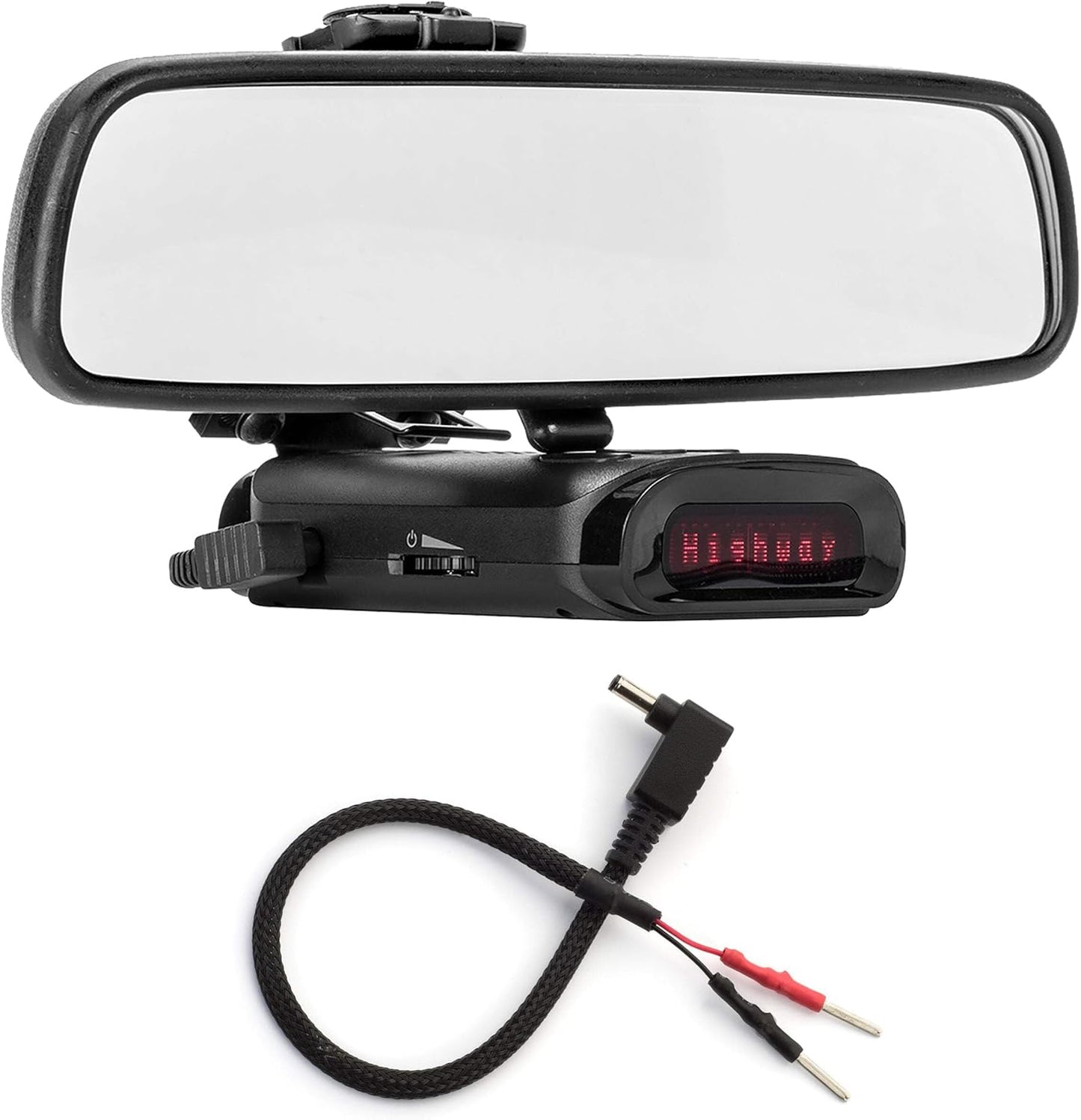 Radar Mount Mirror Mount and Wire for K40 Radar Detectors