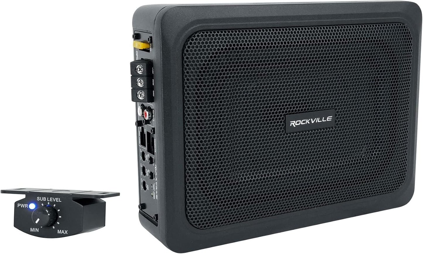 Rockville RW68CA 400W 6x8 Slim Under-Seat Car Subwoofer Review