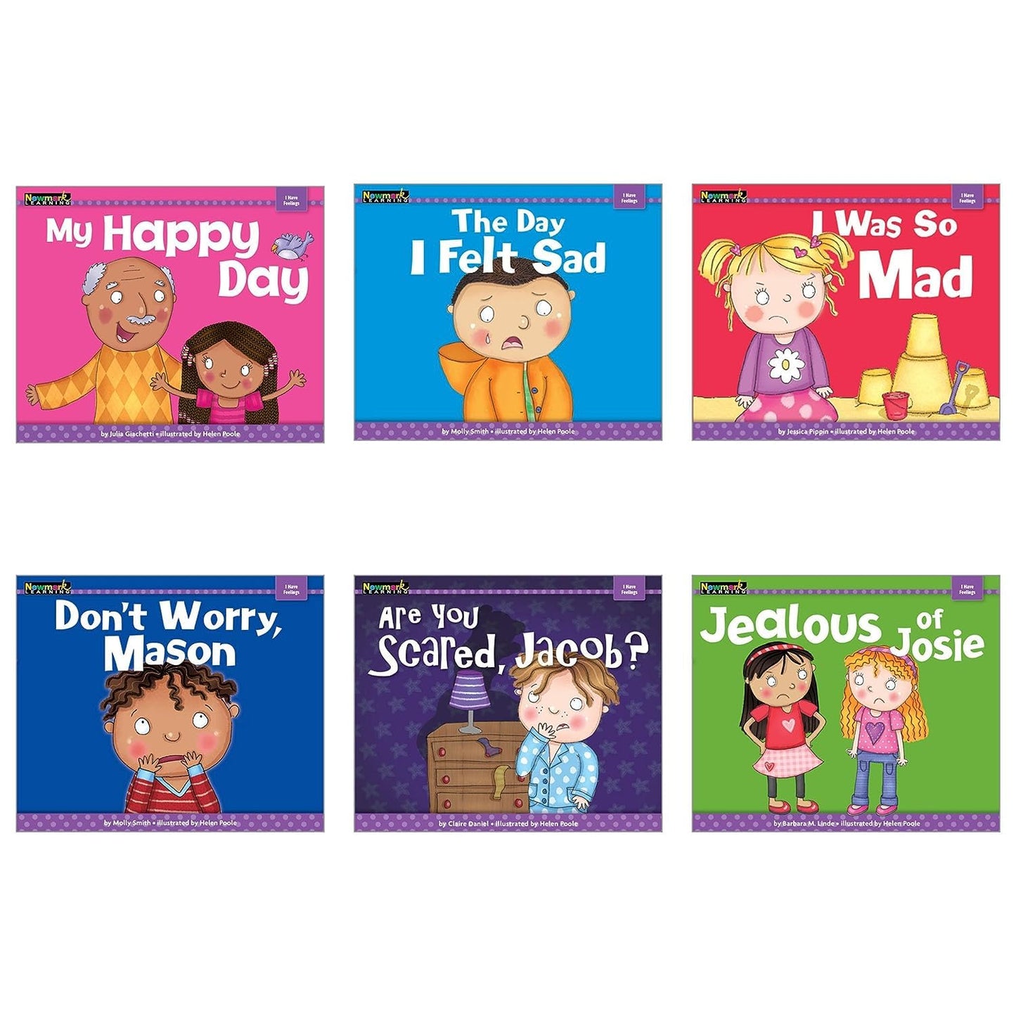 MySELF Theme I Have Feelings I Book Set for Children Learning